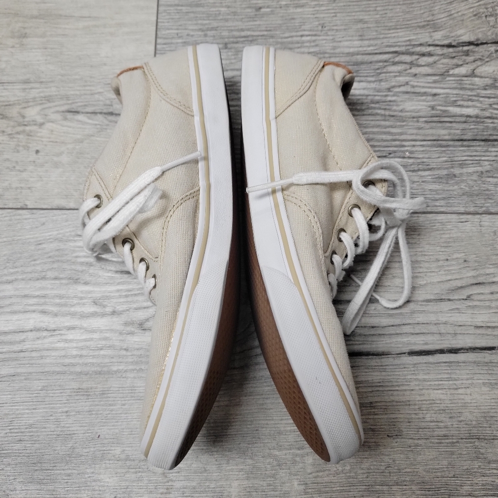 Vans Sz 8 Womens Tan Sneakers - Picture 5 of 9